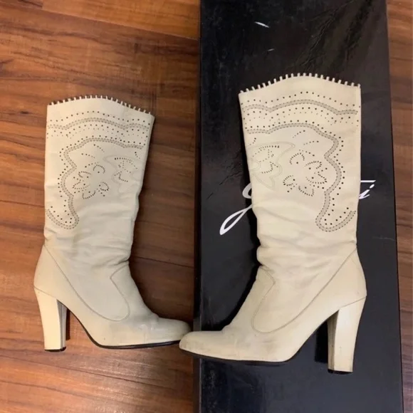 Basconi Italy Leather  Boots - Picture 2 of 12